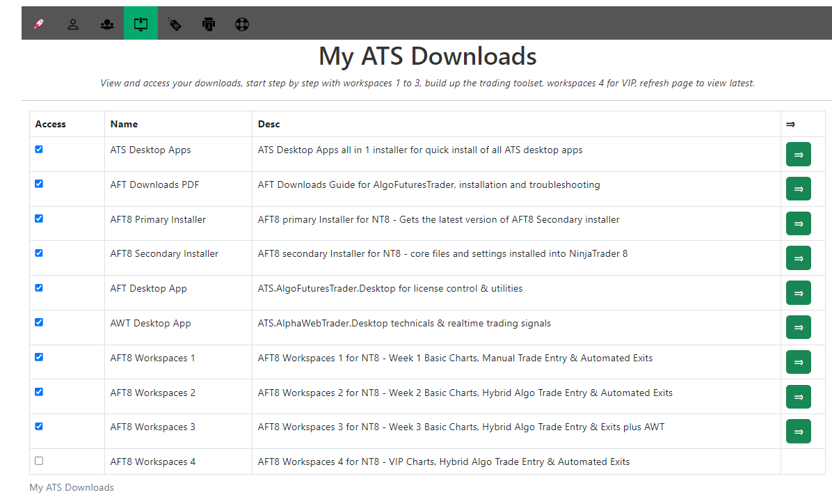 ATS Downloads