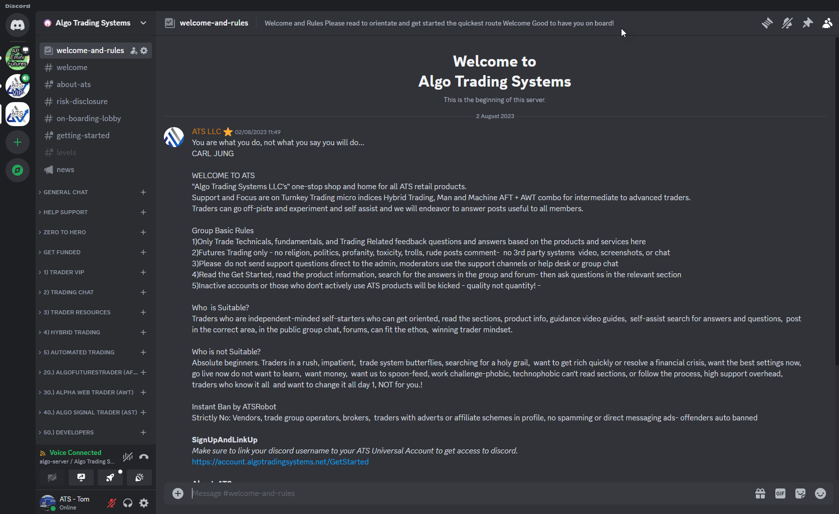 Free Trading Group Screenshot