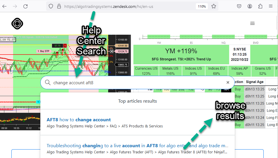 Help Center Search