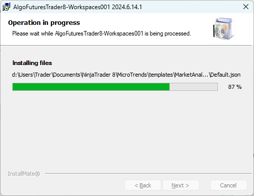 Verify installation path