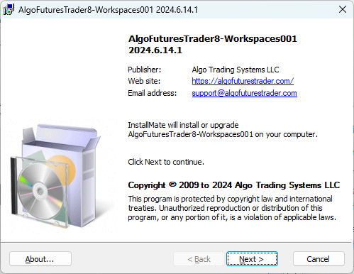 Installer start