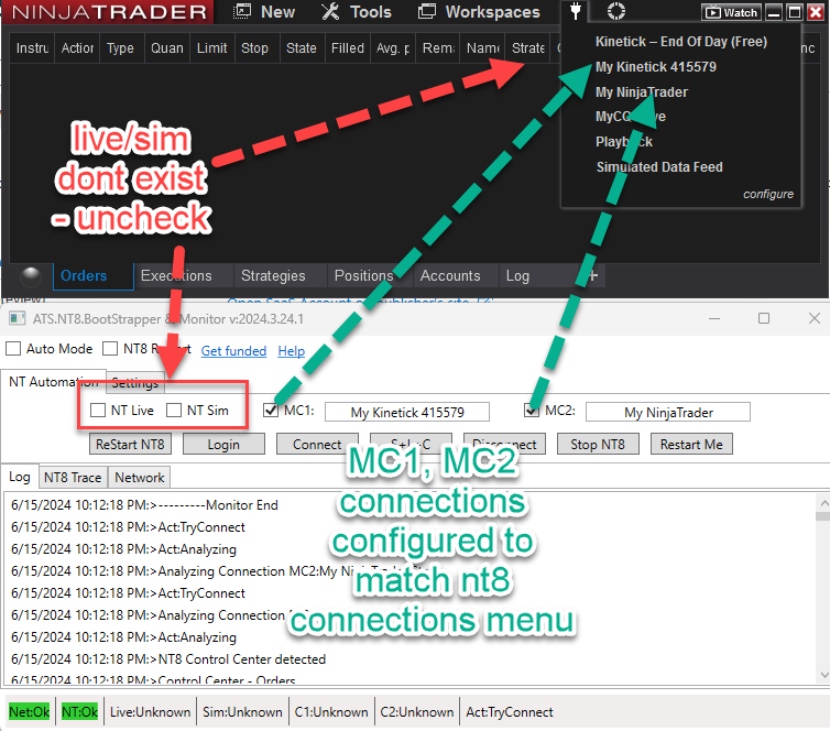 Configure Connections