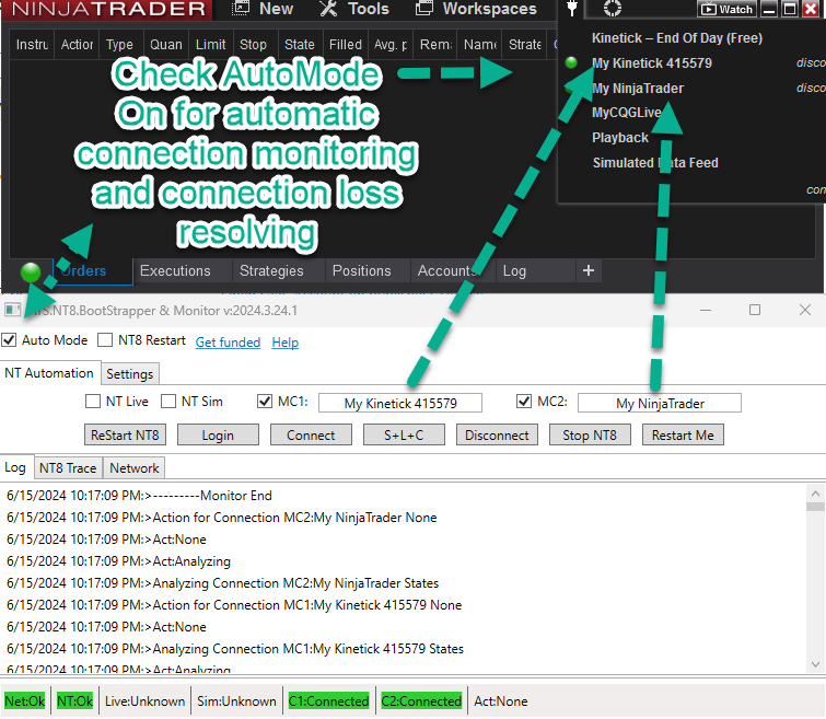 Connection Dropout Resolving