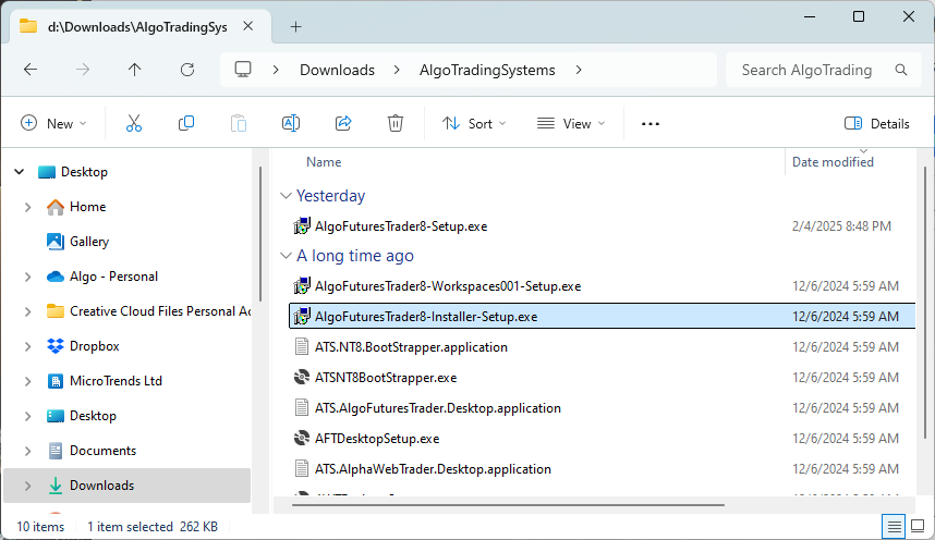 AFT8 Primary Installer