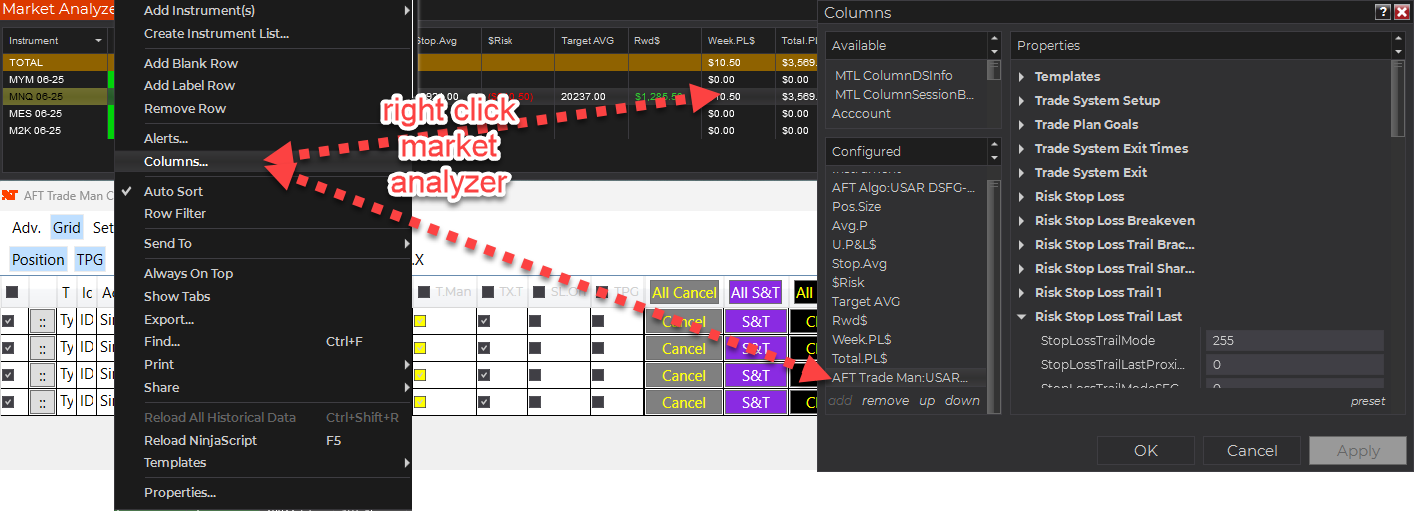 Market Analyzer Access