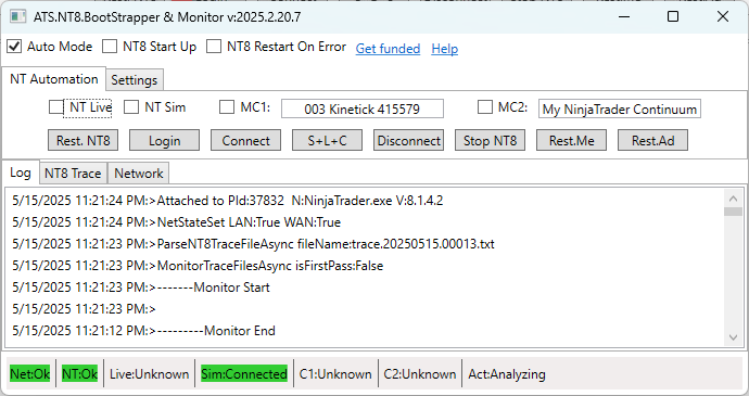 NT BootStrapper Settings Image 1