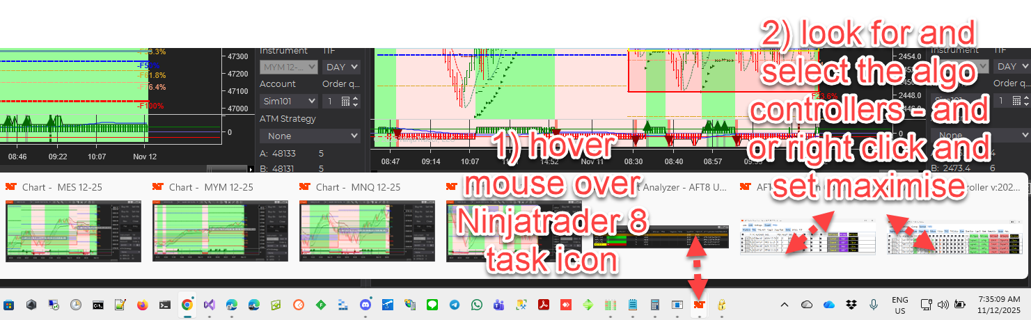 Algo Controllers Visibility