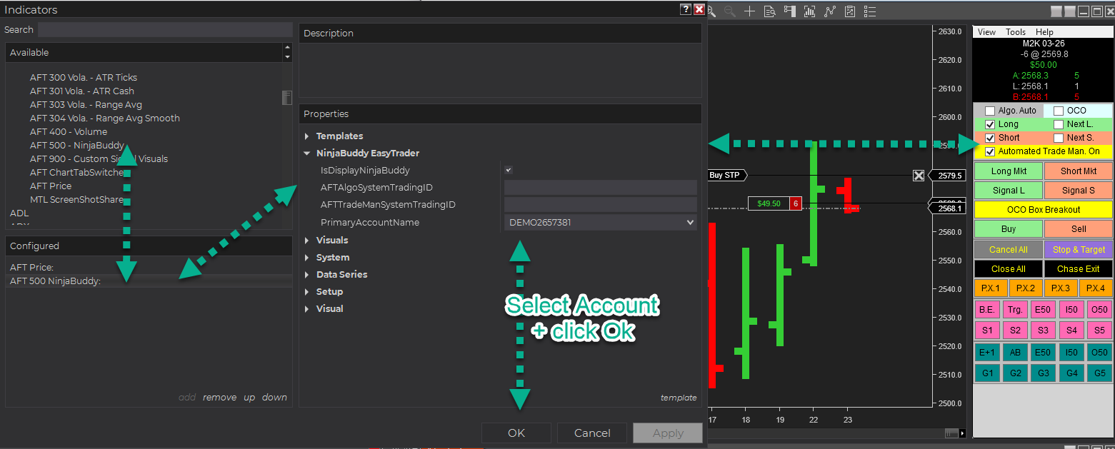 AFT8 Algo Entry and Trade Manager